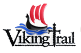 Viking Trail logo. Image